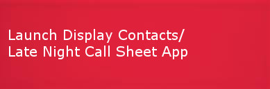 Launch Late Night Call Sheets App